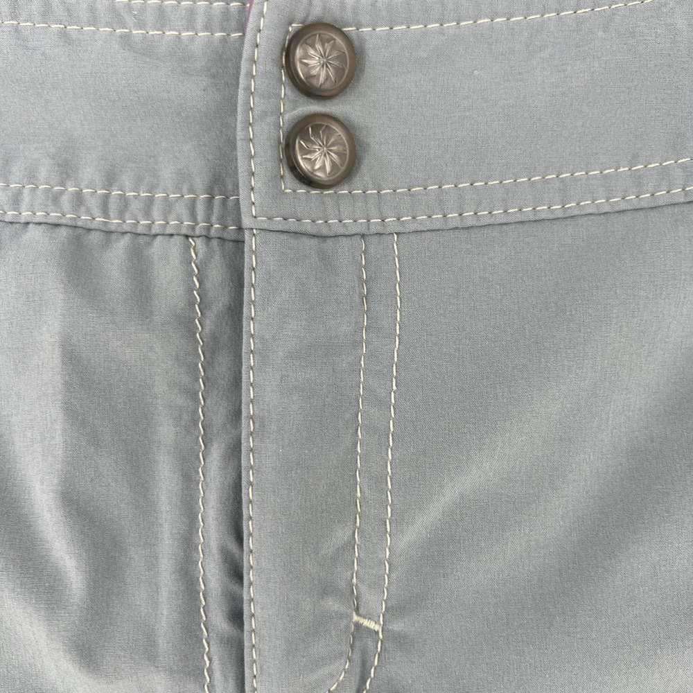 Athleta Skort Women 16 Gray Athletic Preppy Outdoor Casual Travel Gorpwear - Picture 8 of 10